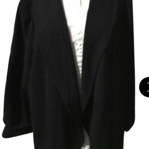 Zozo Black F1415631dl Jacket Size: US 16 (XXL) Length: Long
